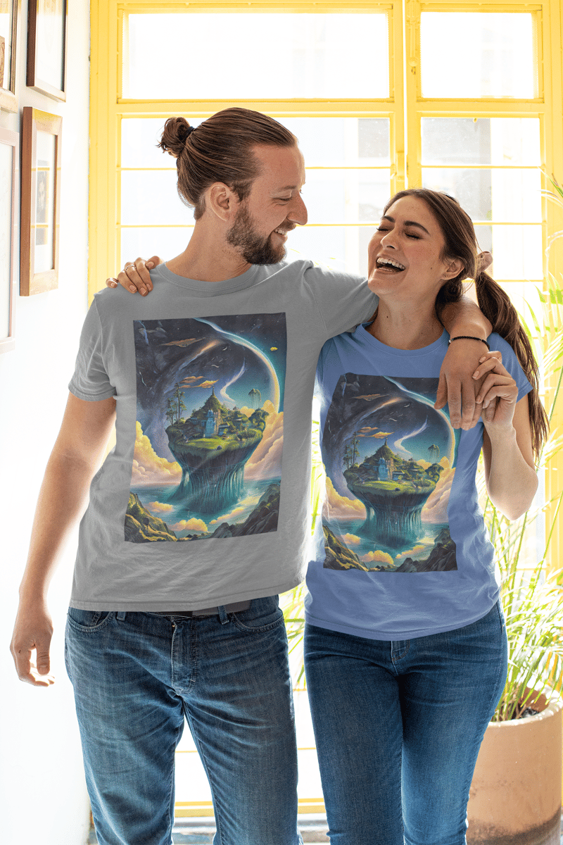 Nome do produto: Coleção Magic & Fantasy 04<br>T-Shirt Unissex Estonada
