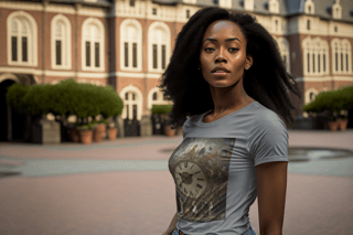 Nome do produto Coleção Tempus Fugit 02<br>T-Shirt Unissex Estonada