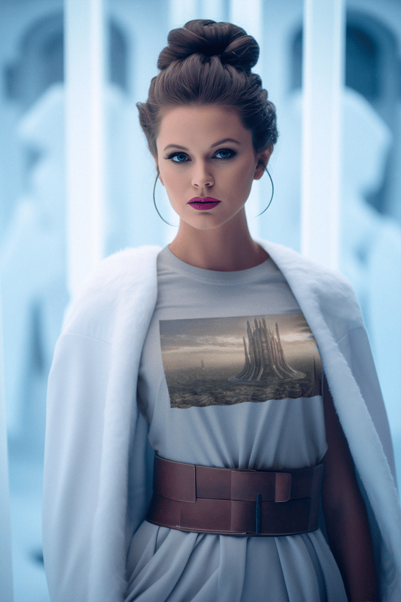 Coleção SciFi 06<br>T-Shirt Unissex Estonada