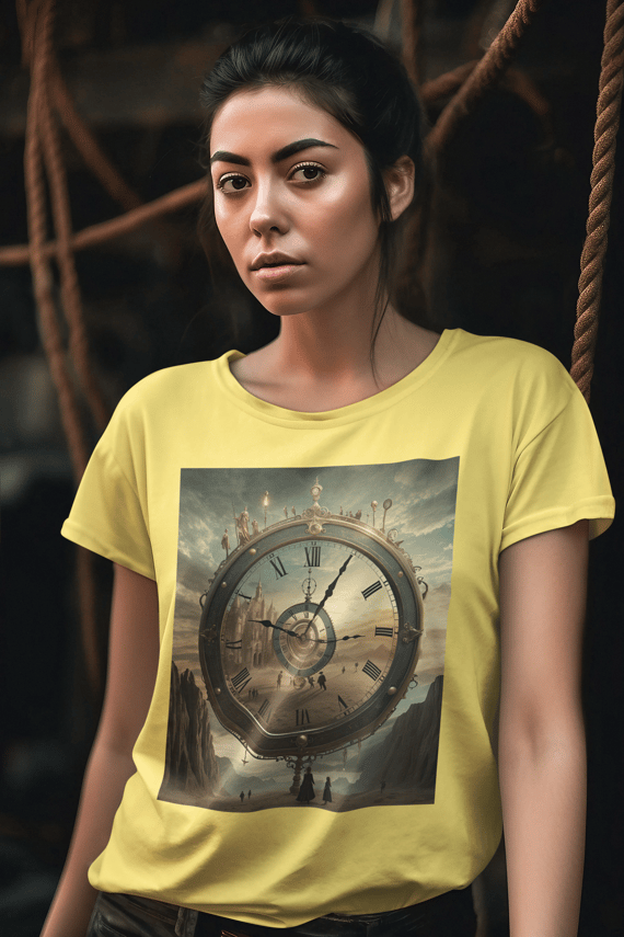 Coleção Tempus Fugit 01<br>T-Shirt Unissex Estonada
