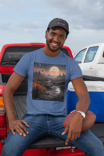 Nome do produto Coleção SciFi 10<br>T-Shirt Unissex Estonada