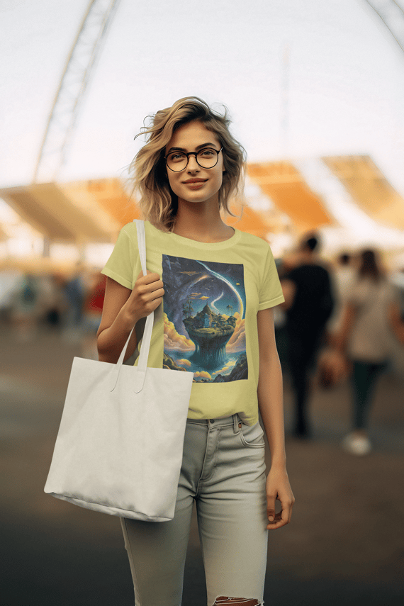 Coleção Magic & Fantasy 04<br>T-Shirt Feminina Estonada