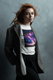 Nome do produto Coleção Cosmic Dreams 07<br>T-Shirt Unissex Prime
