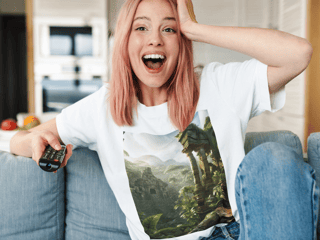 Nome do produto Coleção Lost Cities 10<br>T-Shirt Unissex Prime