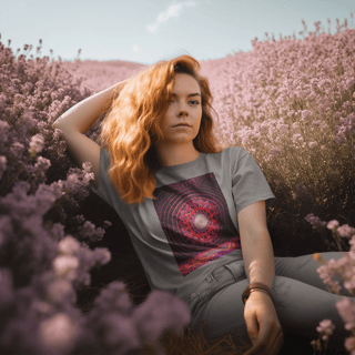 Nome do produto Coleção Mandalas 04<br>T-Shirt Unissex Estonada