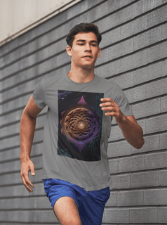 Nome do produto Coleção Mandalas 06<br>T-Shirt Unissex Estonada