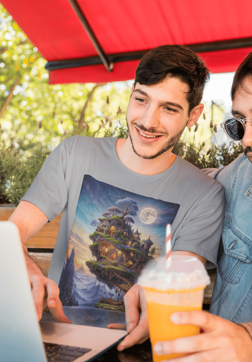 Nome do produto: Coleção Magic & Fantasy 09<br>T-Shirt Unissex Estonada