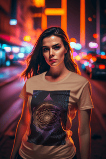 Nome do produto Coleção Mandalas 05<br>T-Shirt Unissex Estonada