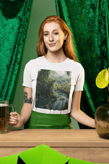 Nome do produto Coleção Rain Forest 08<br>T-Shirt Unissex Prime