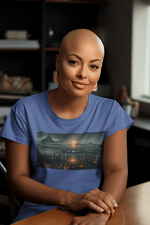 Nome do produto Coleção SciFi 08<br>T-Shirt Unissex Estonada