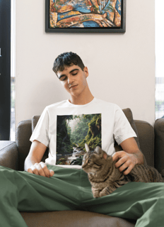 Nome do produto Coleção Rain Forest  04<br>T-Shirt Unissex Prime