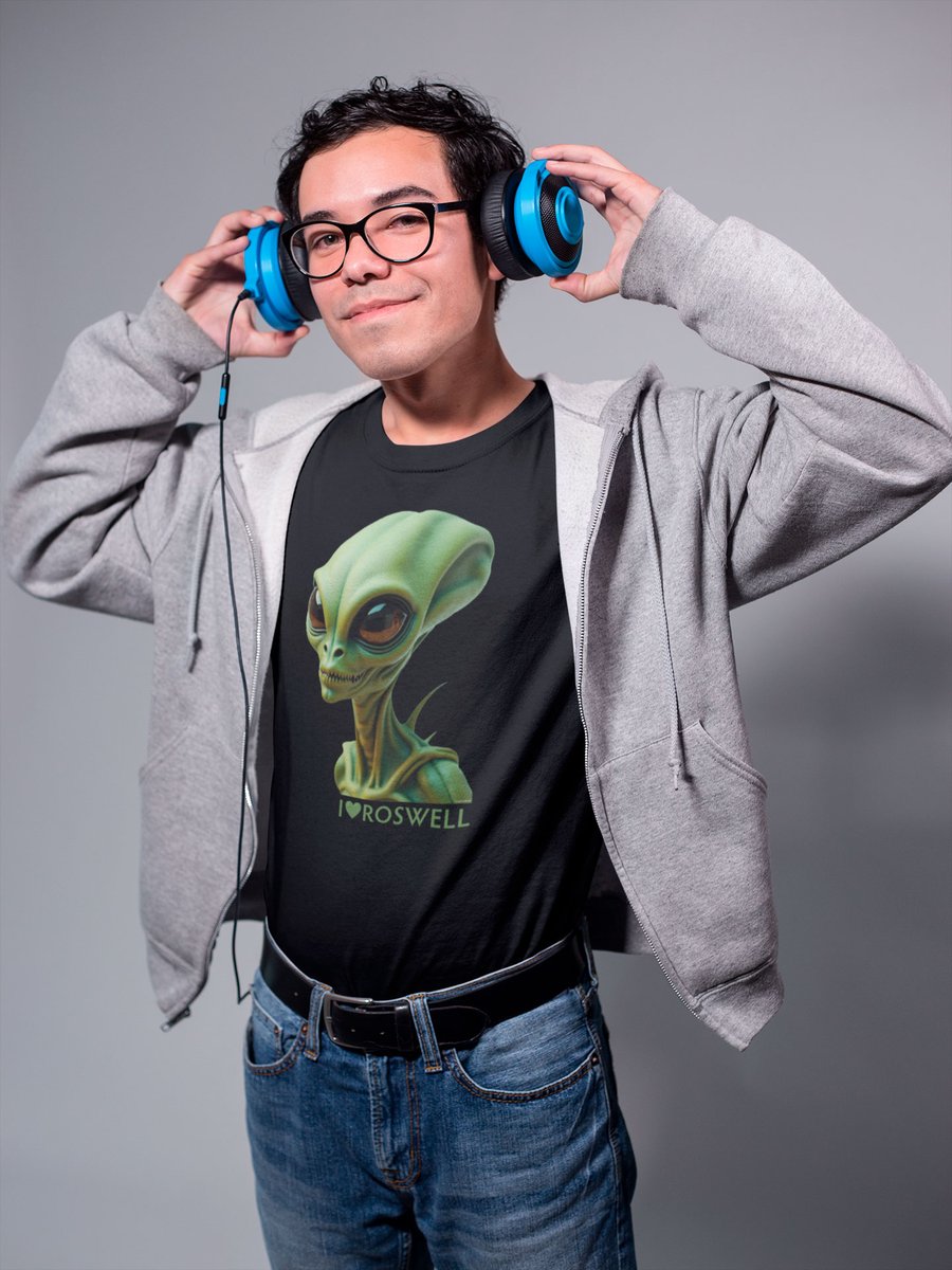 Nome do produto: Alien: I ♥ Roswell<br>T-Shirt Unissex Prime