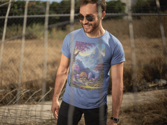Coleção Magic & Fantasy 01<br>T-Shirt Unissex Estonada