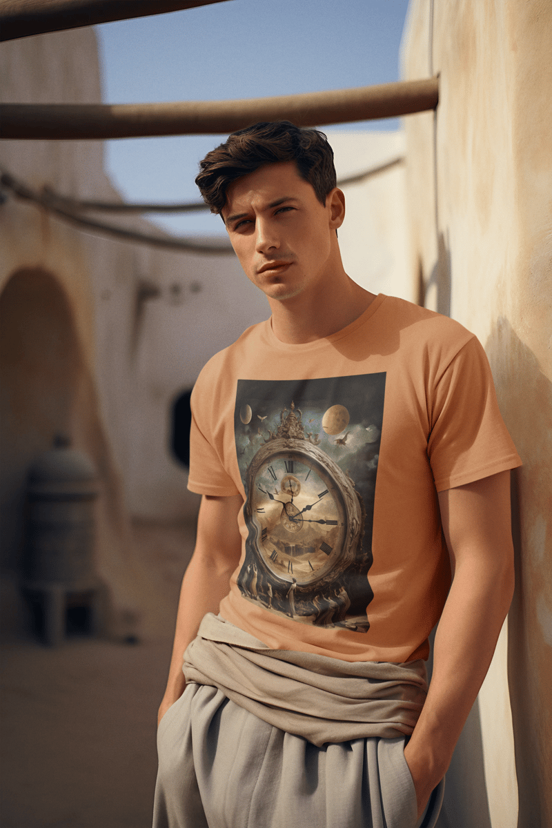 Nome do produto: Coleção Tempus Fugit 06<br>T-Shirt Unissex Estonada