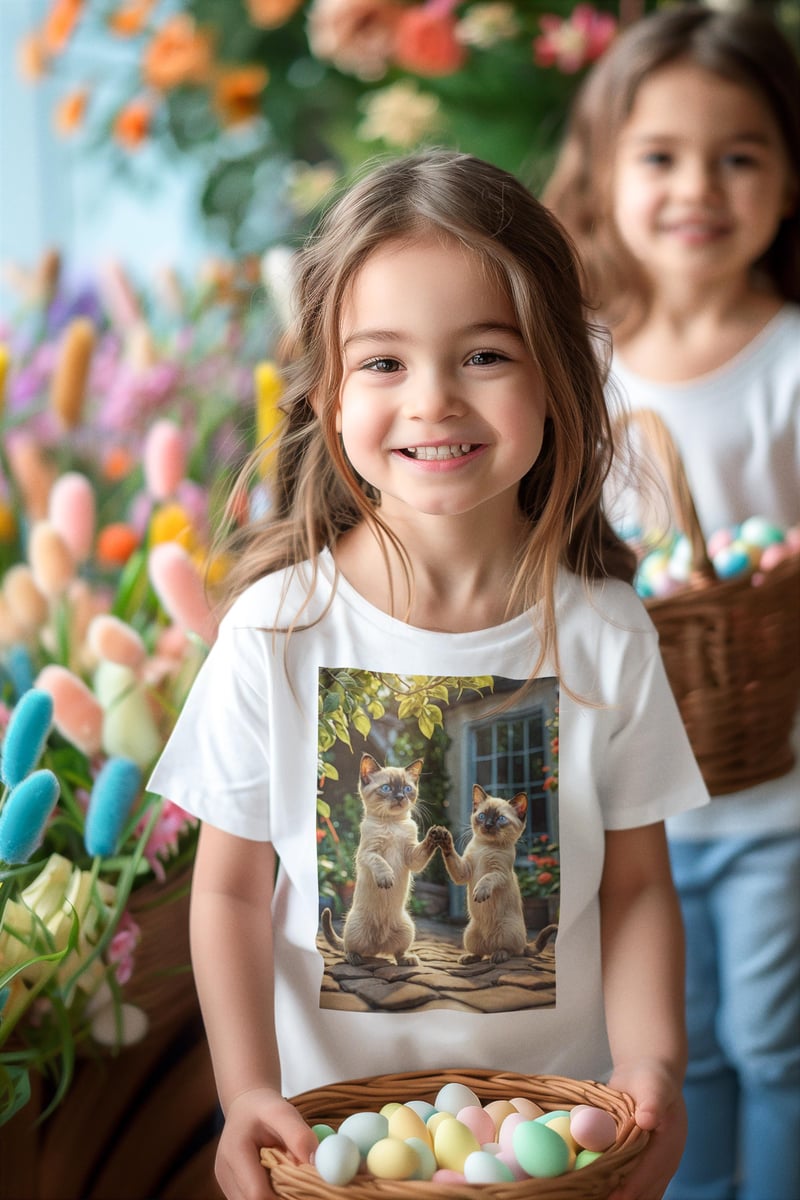 Nome do produto: Coleção Cats etc 05<br>T-Shirt Quality Infantil 