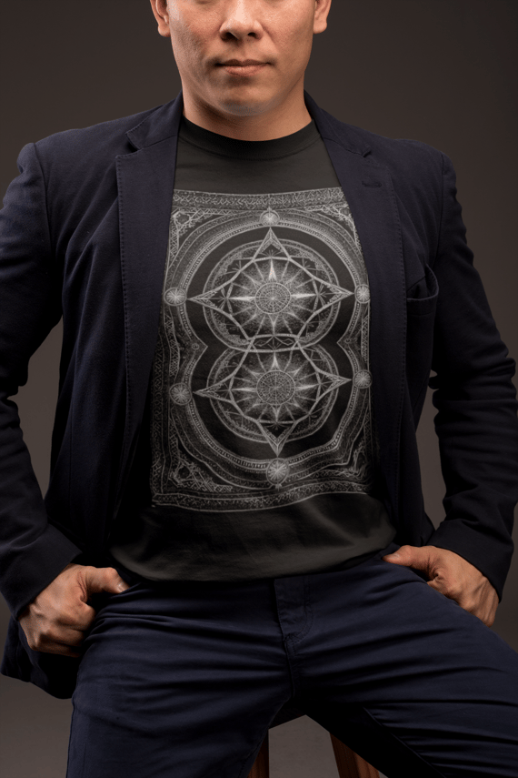 Coleção Dark & Gothic 04<br>T-Shirt Unissex Prime