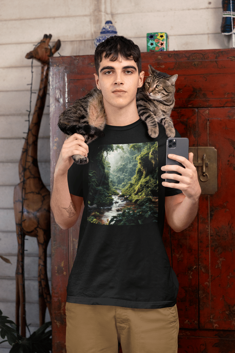 Nome do produto: Coleção Rain Forest  04<br>T-Shirt Unissex Prime