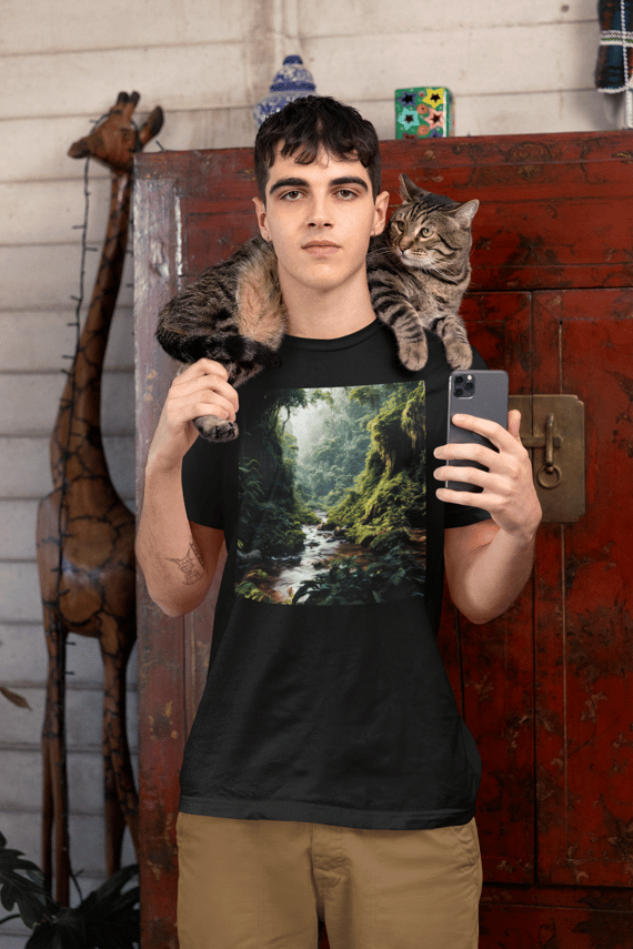 Coleção Rain Forest  04<br>T-Shirt Unissex Prime