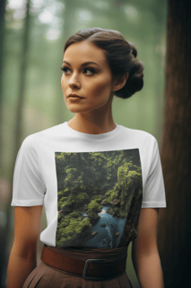 Nome do produto Coleção Rain Forest 11<br>T-Shirt Unissex Prime