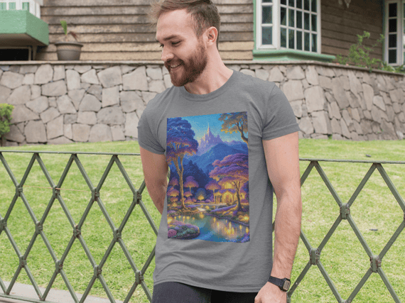 Coleção Magic & Fantasy 02<br>T-Shirt Unissex Estonada