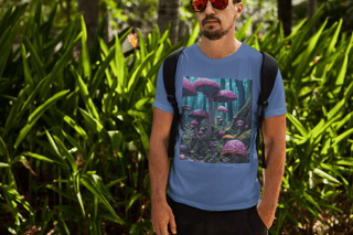 Nome do produto Coleção Magic Mushrooms 02<br>T-Shirt Unissex Estonada