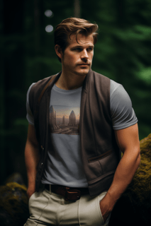 Nome do produto Coleção SciFi 07<br>T-Shirt Unissex Estonada
