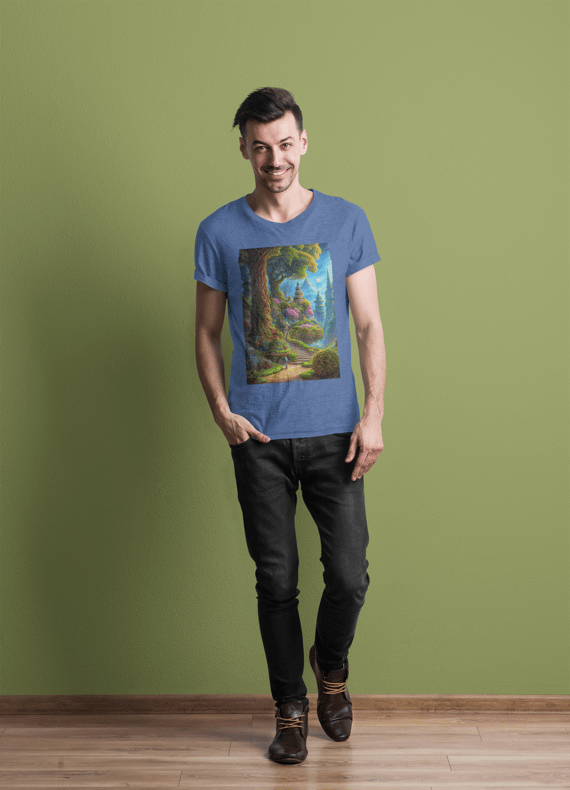 Coleção Magic & Fantasy 07<br>T-Shirt Unissex Estonada