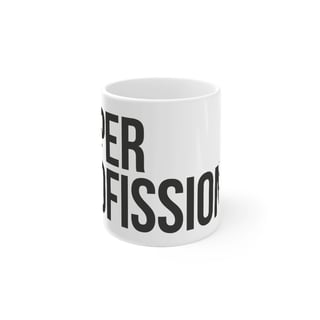 Nome do produto Super Profissional | caneca