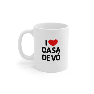 I love casa de vó | caneca