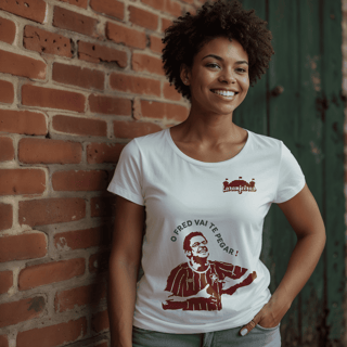 Baby Long Fred - Estampa grená