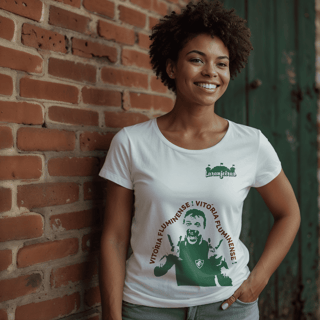 Baby Long Fernando Diniz - Estampa verde