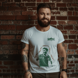 Nome do produto  Camiseta Germán Cano - Estampa verde