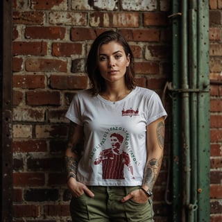 Nome do produto amiseta Germán Cano - Estampa grená