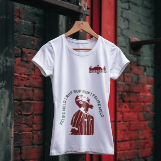 Nome do produto Baby Long Felipe Melo - Estampa grená