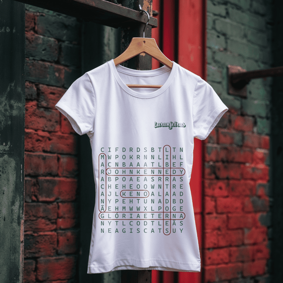 Baby Long Caça-palavras Final Libertadores - Estampa verde