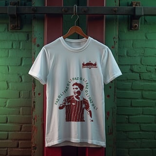 Nome do produto amiseta Germán Cano - Estampa grená