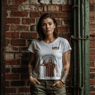 Nome do produto Camiseta Jhon Arias - Estampa grená