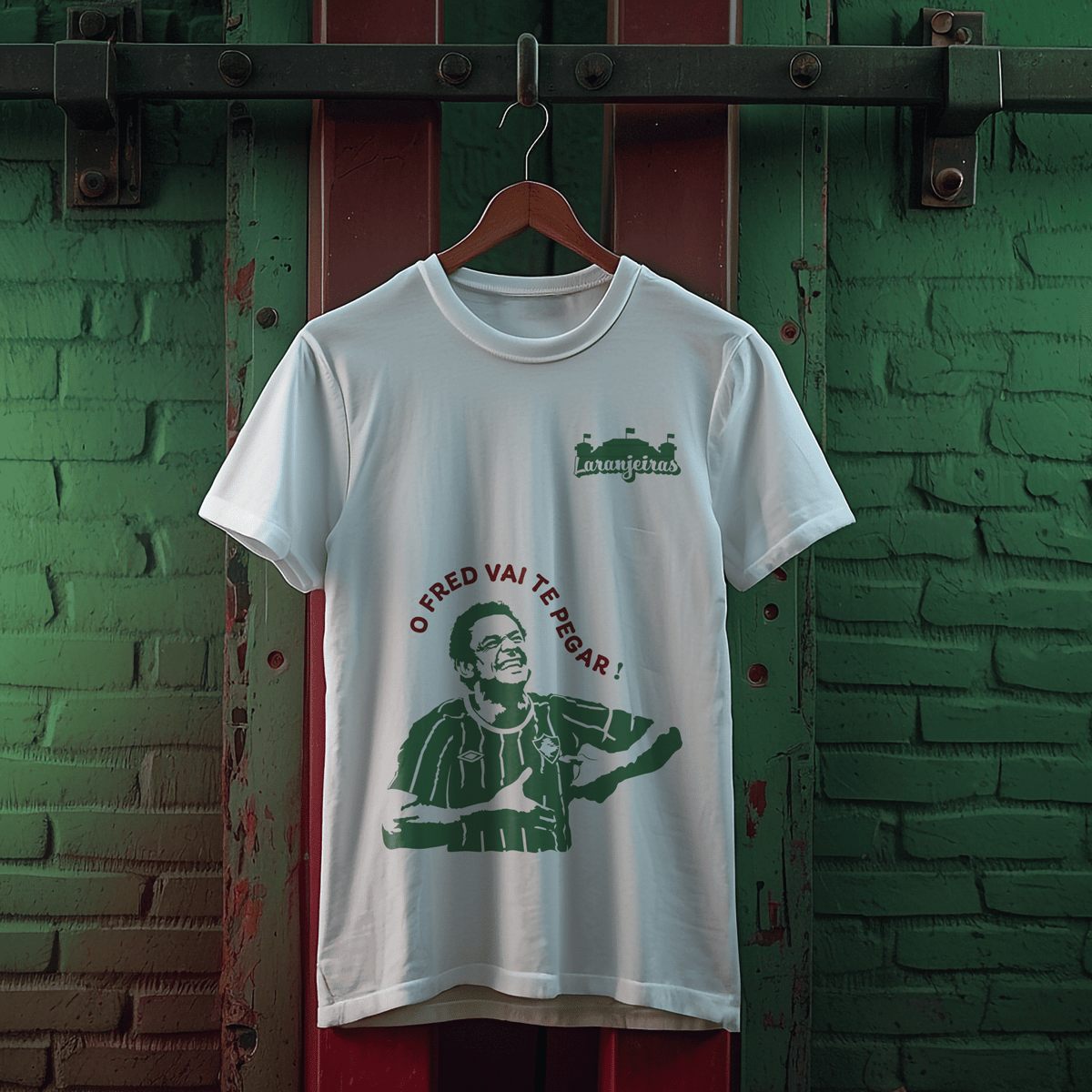 Nome do produto: Camiseta Fred - Estampa verde
