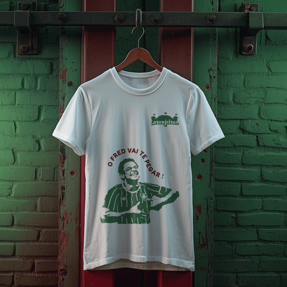 Camiseta Fred - Estampa verde