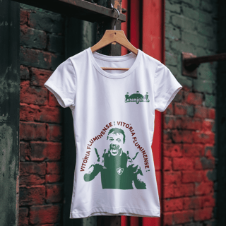 Nome do produto Baby Long Fernando Diniz - Estampa verde