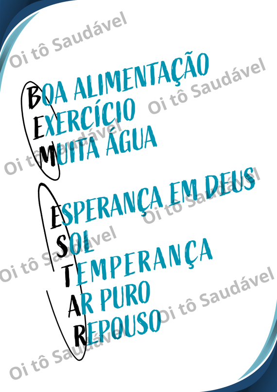 PÔSTER BEM ESTAR