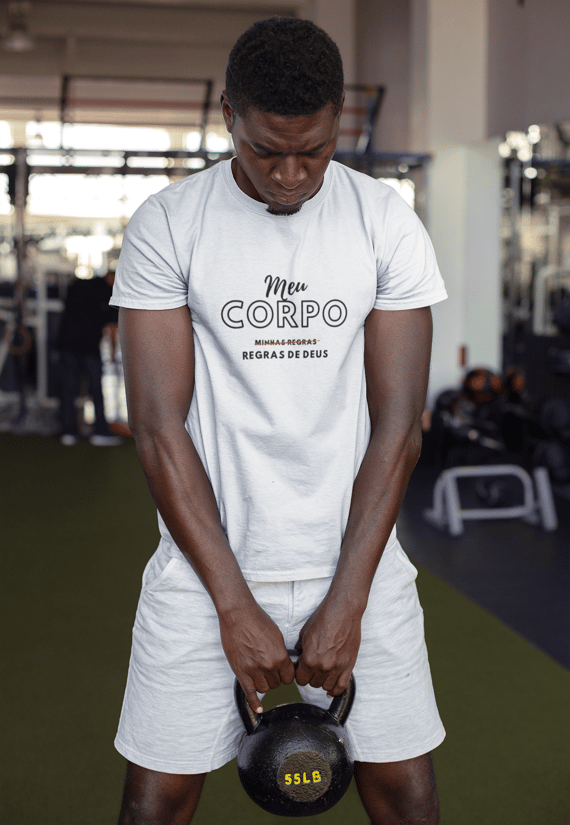 CAMISETA MEU CORPO, REGRAS DE DEUS