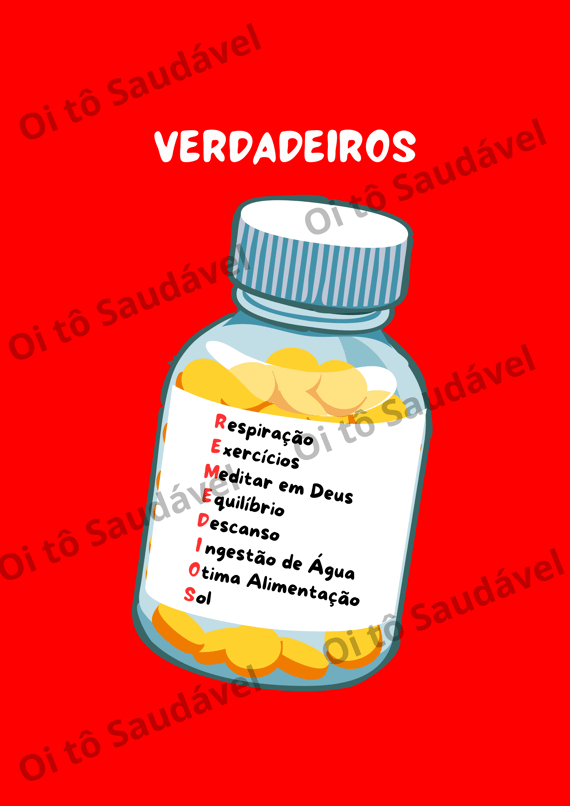 PÔSTER VERDADEIROS REMÉDIOS