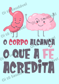 Nome do produto PÔSTER FÉ ACREDITA