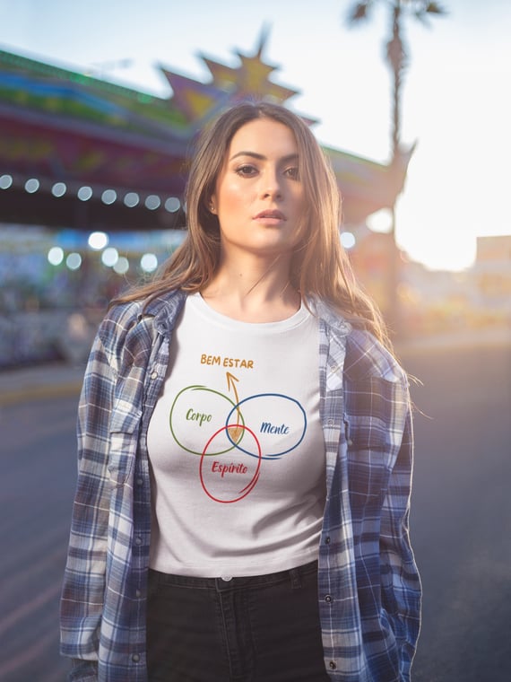 CAMISETA FEMININA BEM ESTAR