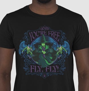 Nome do produtoCamiseta - You're Free! Fly, Fly!