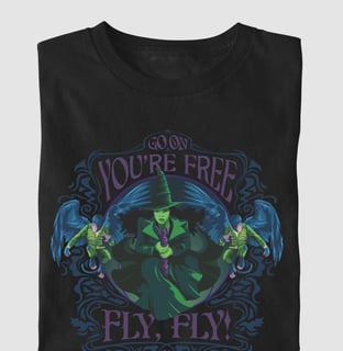 Nome do produtoCamiseta - You're Free! Fly, Fly!