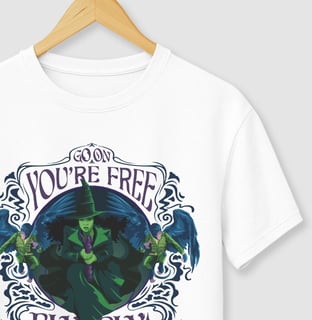 Camiseta (Algodão Peruano) - You're Free! Fly, Fly!