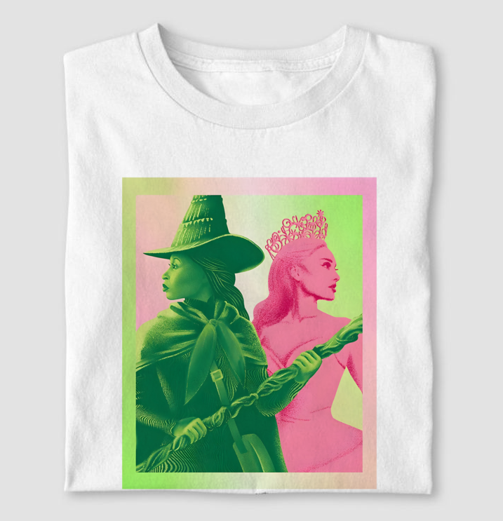 Camiseta - Elphaba & Glinda