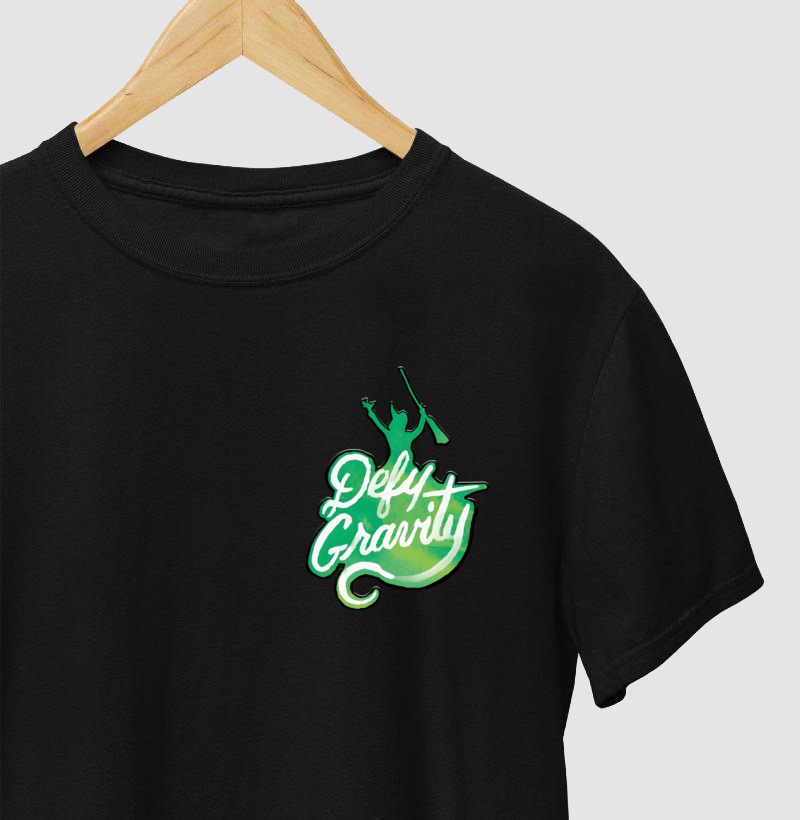 Camiseta (Algodão Peruano) - Defy Gravity 